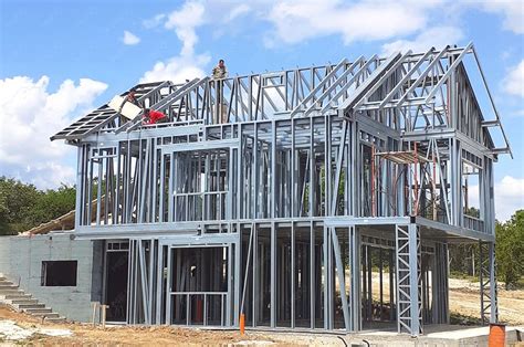 house frame metal|metal framing for home construction.